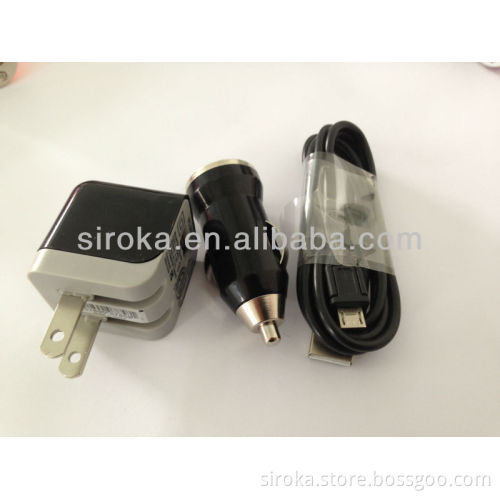 3 in 1 Cell Phone Charger Kit For Samsung Galaxy